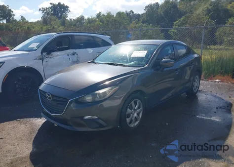 2015 Mazda Mazda3 I Sport z USA, uszkodzony, nr VIN JM1BM1U77F1251272